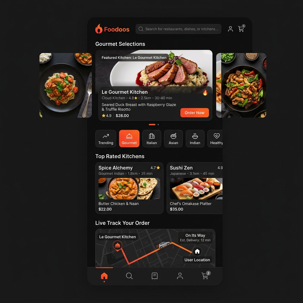 Foodoos project preview